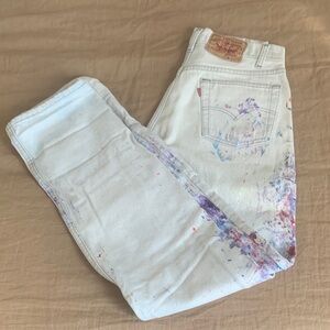 Levi's 501 Straight Leg Jeans artist collaboration